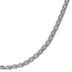 SilberDream Ankerkette fein 925er Silber Halskette 80cm Kette SDK21180