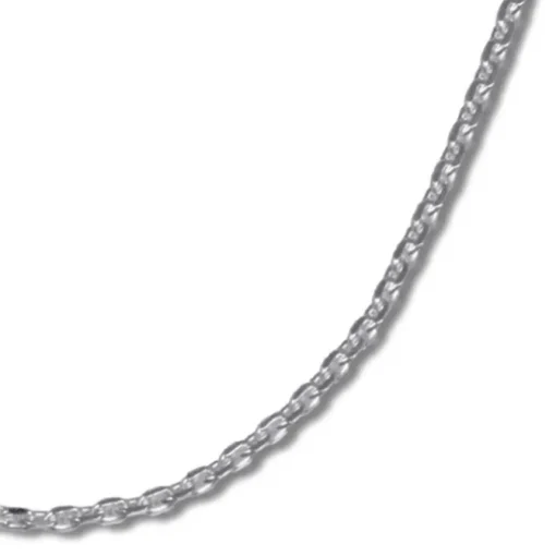 SilberDream Ankerkette fein 925er Silber Halskette 80cm Kette SDK21180