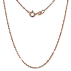 SilberDream Ankerkette rosevergoldet 925er Silber 70cm Damen Kette SDK27170E