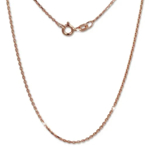 SilberDream Ankerkette rosevergoldet 925er Silber 70cm Damen Kette SDK27170E