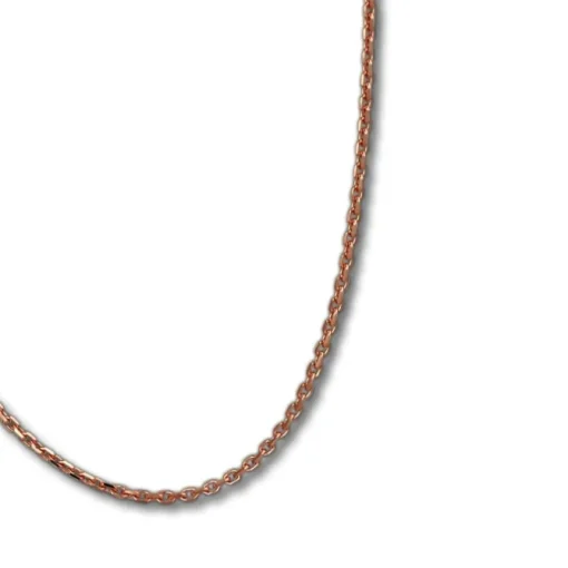 SilberDream Ankerkette rosevergoldet 925er Silber 70cm Damen Kette SDK27170E