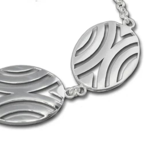 SilberDream Armband Afrika 925 Sterling Silber 19cm SDA417