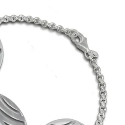 SilberDream Armband Afrika 925 Sterling Silber 19cm SDA417