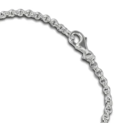 SilberDream Armband Blatt Zirkonia weiß 925er Sterling Silber 19cm SDA418W