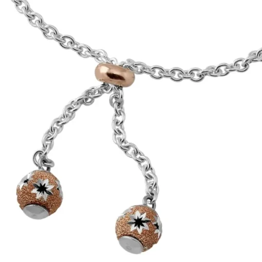 SilberDream Armband Blumen Rose vergoldet 925er Sterling Silber Damen SDA2215E