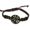 SilberDream Armband braun Surferarmband LA3226B