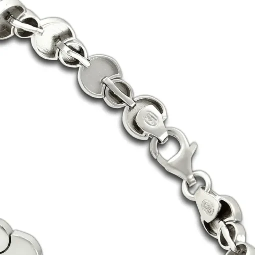 SilberDream Armband Circles 925 Sterling Silber 19cm Silberarmband SDA474J