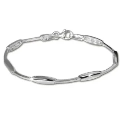 SilberDream Armband Design 925 Sterling Silber 19,3cm Silberarmband SDA404
