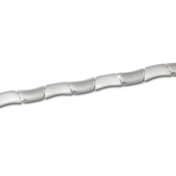 SilberDream Armband Design matt/glänzend 925 Sterling Silber 19cm SDA427