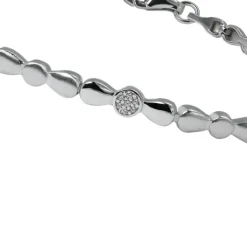 SilberDream Armband Design Zirkonia weiß 925er Silber 19cm Damen SDA4806W