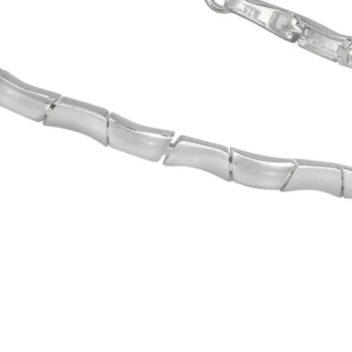 SilberDream Armband Design matt/glänzend 925 Sterling Silber 19cm SDA427