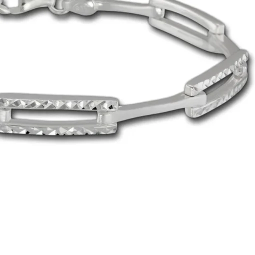 SilberDream Armband diamantiert 925 Silber 19cm Silberarmband SDA442J