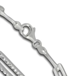 SilberDream Armband diamantiert 925 Silber 19cm Silberarmband SDA442J