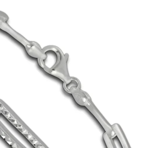 SilberDream Armband diamantiert 925 Silber 19cm Silberarmband SDA442J