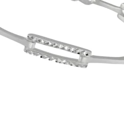 SilberDream Armband diamantiert 925 Silber 19cm Silberarmband SDA442J