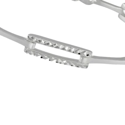 SilberDream Armband diamantiert 925 Silber 19cm Silberarmband SDA442J