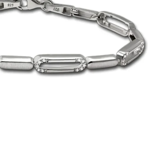 SilberDream Armband Dream Zirkonia weiß 925er Silber 19cm Damen SDA4810W
