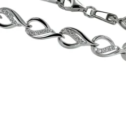 SilberDream Armband Dream Zirkonia weiß 925er Silber 19cm Damen SDA4809W