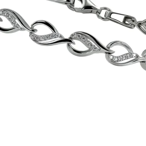 SilberDream Armband Dream Zirkonia weiß 925er Silber 19cm Damen SDA4809W