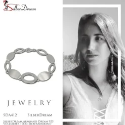 SilberDream Armband Dream 925 Vollsilber 19cm Silberarmband SDA412