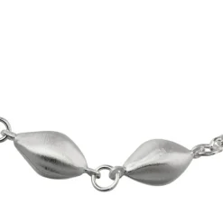 SilberDream Armband Ellipsen 925 Sterling Silber 19cm Damen SDA420