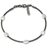 SilberDream Armband Fantasie schwarz 925 Silber Damen SDA2469S