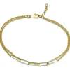 SilberDream Armband Fantasie 925 Silber vergoldet Damen 19cm + 2cm SDAK0049Y