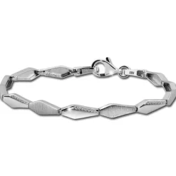SilberDream Armband Fantasie 925er Silber Zirkonia 19cm Silberarmband SDA468W