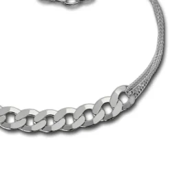 SilberDream Armband Fantasie 925er Sterling Silber Damen 18cm SDA2148J