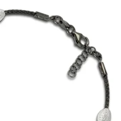 SilberDream Armband Fantasie schwarz 925 Silber Damen SDA2469S