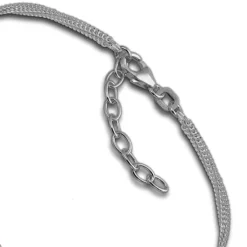 SilberDream Armband Fantasie Rose vergoldet 925er Silber Damen 18cm SDA2138E