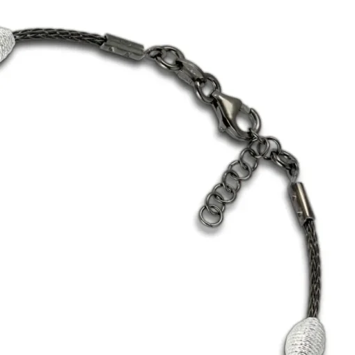 SilberDream Armband Fantasie schwarz 925 Silber Damen SDA2469S