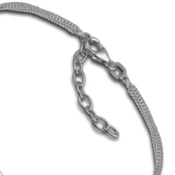 SilberDream Armband Fantasie 925er Sterling Silber Damen 18cm SDA2148J