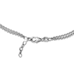 SilberDream Armband Fantasie 925 Sterling Silber Damen 19cm + 2cm SDAK0049J