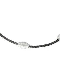 SilberDream Armband Fantasie schwarz 925 Silber Damen SDA2469S