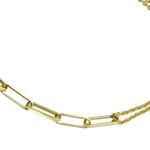 SilberDream Armband Fantasie 925 Silber vergoldet Damen 19cm + 2cm SDAK0049Y