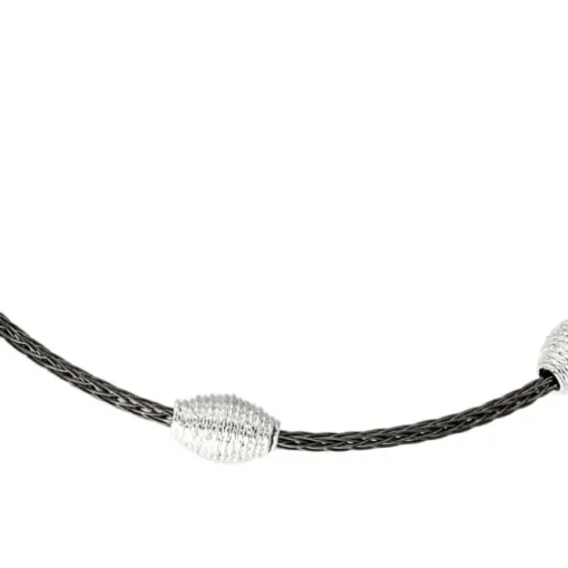 SilberDream Armband Fantasie schwarz 925 Silber Damen SDA2469S
