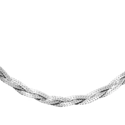 SilberDream Armband geflochten 925 Sterling Silber Damen 19cm SDA2429J