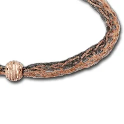 SilberDream Armband geschliffene Kugel rose 925 Silber Damen 20,5cm SDA1001E