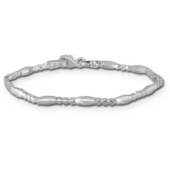SilberDream Armband Glamour 925er Silber 19cm Silberarmband SDA443J