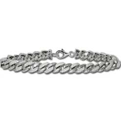 SilberDream Armband Glamour 925 Silber Zirkonia weiß 19cm Damen SDA4791W