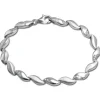 SilberDream Armband Glamour Zirkonia weiß 925er Silber 19cm Damen SDA4808W