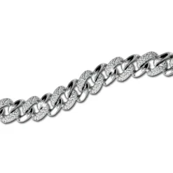 SilberDream Armband Glamour 925 Silber Zirkonia weiß 19cm Damen SDA4791W