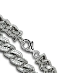 SilberDream Armband Glamour 925 Silber Zirkonia weiß 19cm Damen SDA4791W