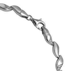 SilberDream Armband Glamour Zirkonia weiß 925er Silber 19cm Damen SDA4808W
