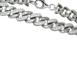 SilberDream Armband Glamour 925 Silber Zirkonia weiß 19cm Damen SDA4791W