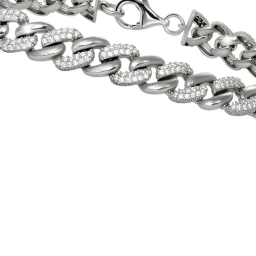 SilberDream Armband Glamour 925 Silber Zirkonia weiß 19cm Damen SDA4791W