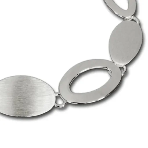 SilberDream Armband Grazie 925 Vollsilber 18,5cm Silberarmband SDA408