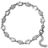 SilberDream Armband Herzen 925 Silber poliert Zirkonia ca. 21,5cm SDA4798W