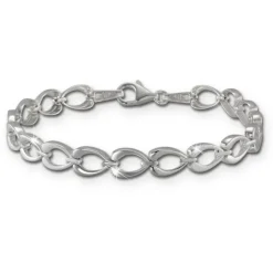 SilberDream Armband Herzform 925er Silber 19cm Silberarmband SDA446J